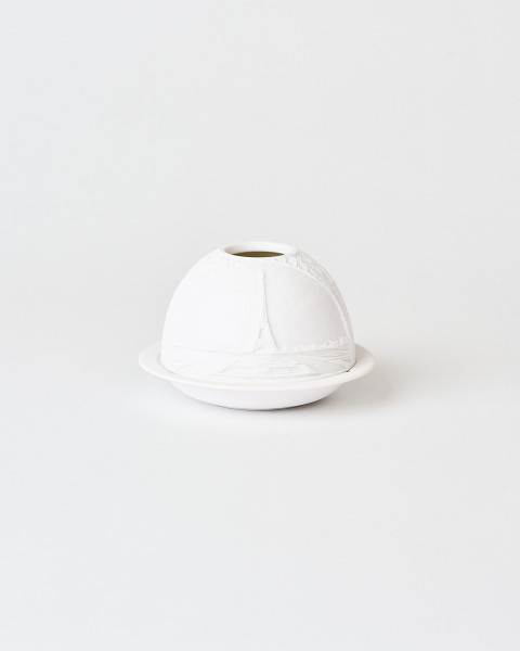 Lithophanie Porcelaine avec LED La tour Eiffel Bernardaud